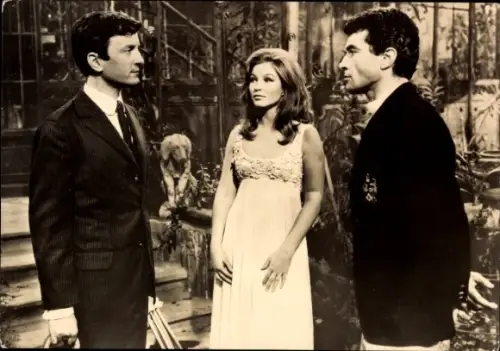 Ak Schauspieler Claude Rich, Marina Vlady und Cristea Avram, Film Stern ohne Namen