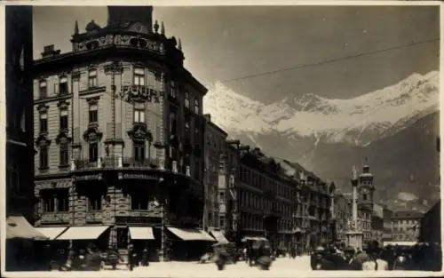 Ak Innsbruck in Tirol, Mariatheresienstraße