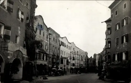 Ak Rattenberg in Tirol, Straßenpartie