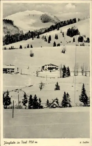 Ak Jungholz in Tirol, Winterlandschaft