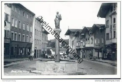 Bad Tölz - Marienbrunnen - Foto-AK