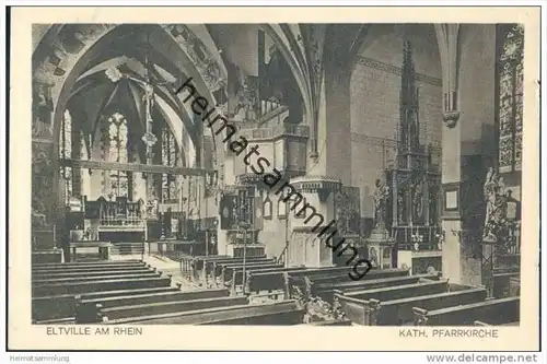 Eltville - Katholische Pfarrkirche - Innenansicht