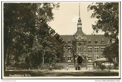 Berlin-Britz - Krankenhaus Britz - Foto-AK 30er Jahre
