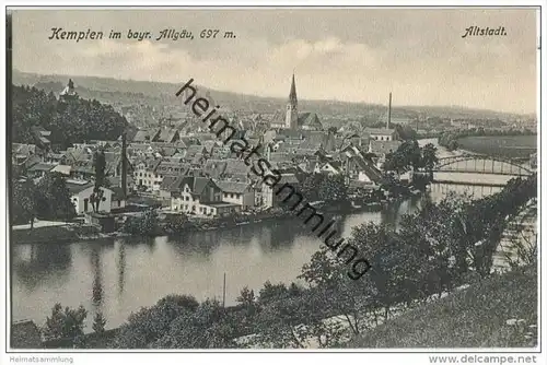 Kempten im Allgäu - Gesamtansicht - Altstadt