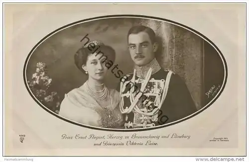 Prinz Ernst August Herzog zu Braunschweig und Lüneburg - Prinzessin Viktoria Luise