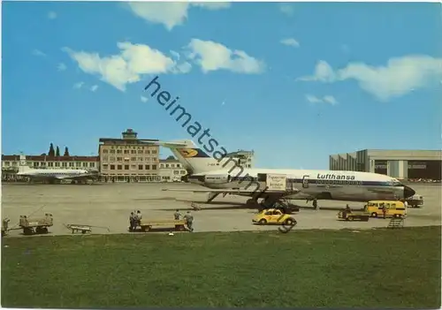 Stuttgart - Flughafen - Echterdingen - AK-Grossformat 1970 - Zobel-Verlag Stuttgart