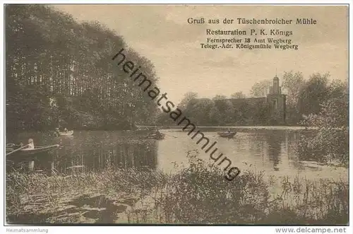 Wegberg - Gruss aus der Tüschenbroicher Mühle