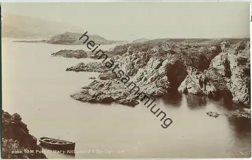 Isle of Man - Port St. Mary - Kitterland and the Calf of Man - Foto Ansichtskarte - Verlag Photochrom Co. Ltd. London
