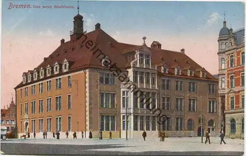 Bremen - Das neue Stadthaus - Verlag Alb. Rosenthal Bremen