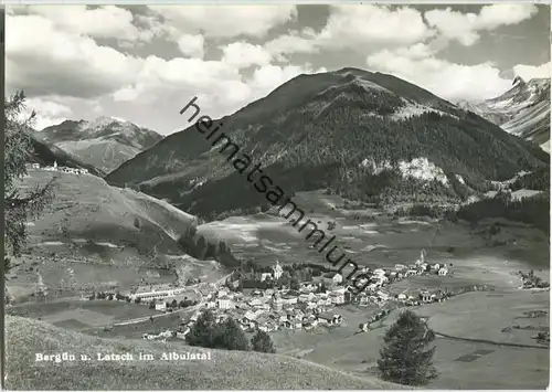 Bergün - Latsch im Albulatal - Verlag Photo Puorger-Jehli Bergün
