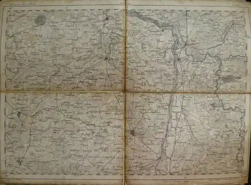 Stendal - Topographische Karte 73 - 26cm x 36cm - Reymann 's Special-Karte - Entwurf und gezeichnet F. Handtke - Situati