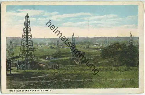 Tulsa Oklahoma - Oil field - Erdöl - oil