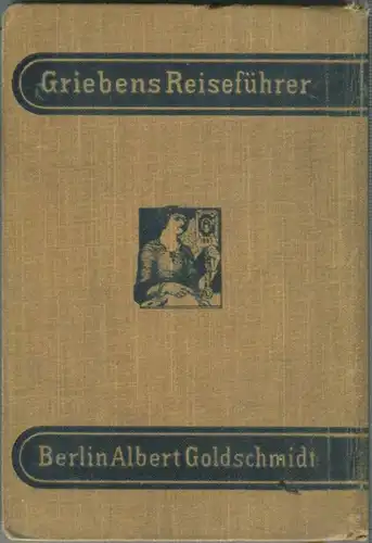 Die Ostseebäder - 1912-1913 - Mit Karten - 171 Seiten - Band 55 der Griebens Reiseführer