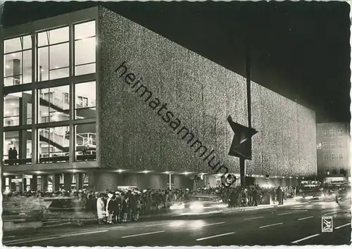 Berlin - Deutsche Oper bei Nacht - Foto-Ansichtskarte Großformat - Verlag Klinke & Co. Berlin