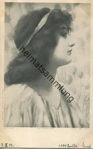 H. Ryland - junge Frau - Series 6003 - beschrieben 1903