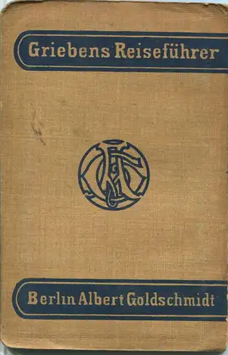 Der Spreewald - 1908-1909 - Mit drei Karten - 45 Seiten - Band 51 der Griebens Reiseführer