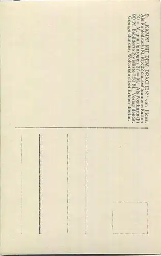 Fidus - Nr. 2 - Kampf mit dem Drachen