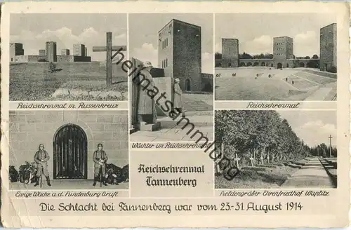 Reichsehrenmal Tannenberg - Briefstempel