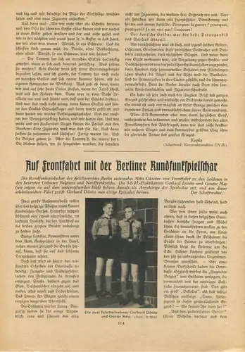 Siemens-Mitteilungen - Nr. 215 Werkzeitschrift Siemensstadt November/Dezember 1940 - 20 Seiten mit 10 Abbildungen - Them