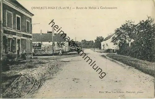 Ormeaux-Rigny - Route de Melun à Coulommiers