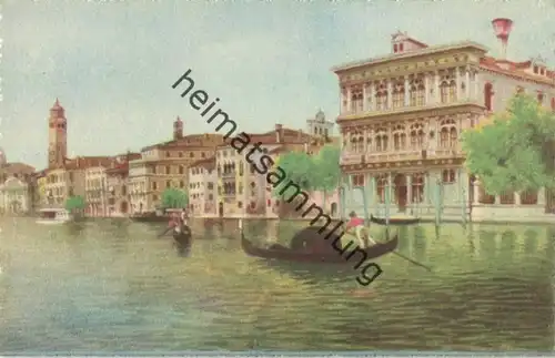 Venezia - Palazzo Vendramin - Verlag A. Srocchi Milano Venezia - Künstlerkarte