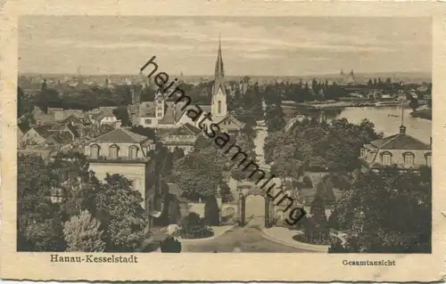 Hanau-Kesselstadt - Gesamtansicht gel. 1930