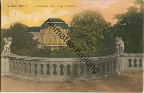 Würzburg - Residenz - Hofgarten