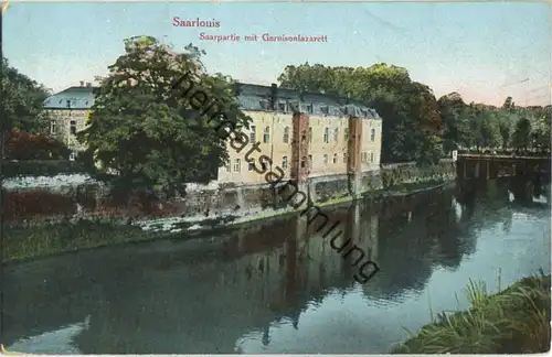 Saarlouis - Garnisionslazarett - Saar - Feldpost