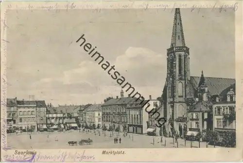 Saarlouis - Marktplatz - Briefstempel