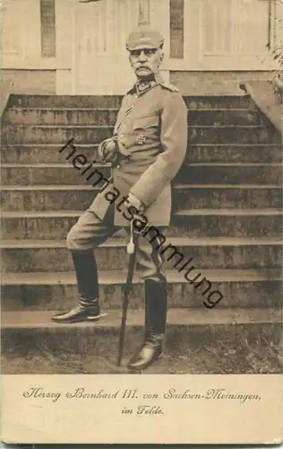 Herzog Bernhard III. von Sachsen Meiningen