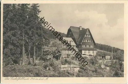 Zackelfallbaude - Ansichtskarte 30er Jahre - Verlag E. Wagner Söhne Zittau