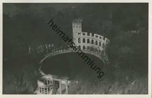 Potsdam - Ruinenberg - Foto-AK Handabzug 30er Jahre - Verlag R. J. Kern Flugdienst Berlin