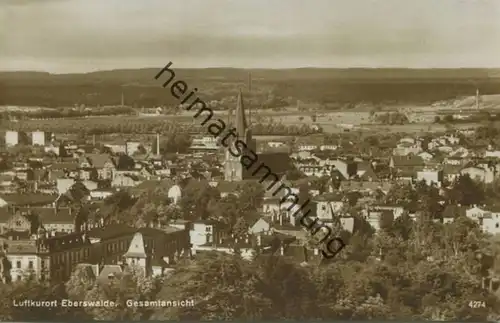 Eberswalde - Gesamtansicht - Foto-AK 20er Jahre - Verlag H. Rubin & Co. Dresden
