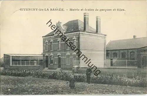 62149 Givenchy-les-la-Bassee - Mairie et ecoles de garcons et filles