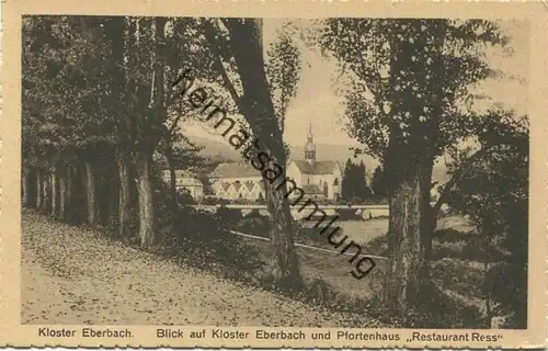 Eberbach - Blick auf Kloster Eberbach