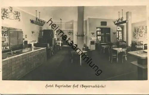 Berlin-Mitte - Hotel Bayrischer Hof - Bayernschänke - Inhaber Bruno Halbhuber und Gertrud Siegling - Potsdamer Platz - F