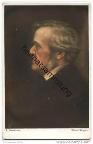 Richard Wagner - L. Binenbaum - Portrait - Komponist