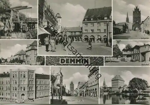 Demmin - Foto-AK Grossformat - Verlag Bild und Heimat Reichenbach