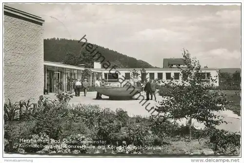 Bad Soden-Salmünster - Kurmittelhaus mit Konzerthalle am König Heinrich Sprudel