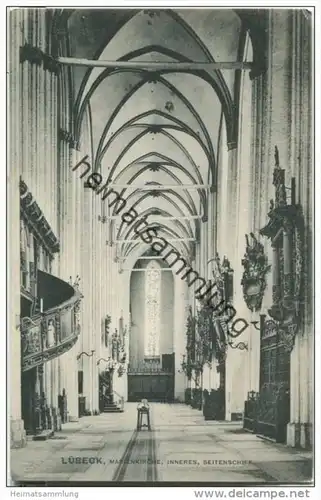 Lübeck - Marienkirche - Seitenschiff