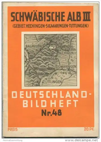 Nr. 48 Deutschland-Bildheft - Schwäbische Alb III - Gebiet Hechingen - Sigmaringen - Tuttlingen