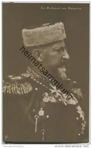 Zar Ferdinand von Bulgarien