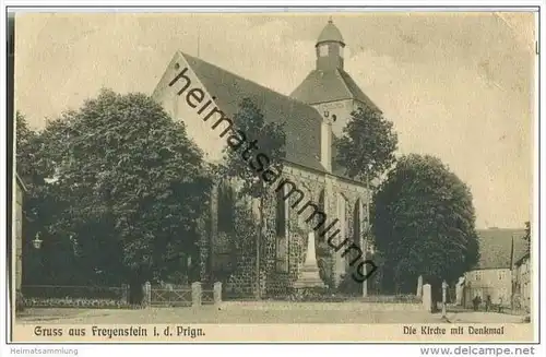Wittstock - Freyenstein in der Prignitz - Kirche - Denkmal