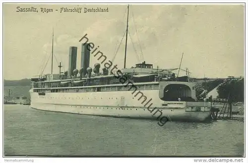 Sassnitz Rügen - Fährschiff ""Deutschland""