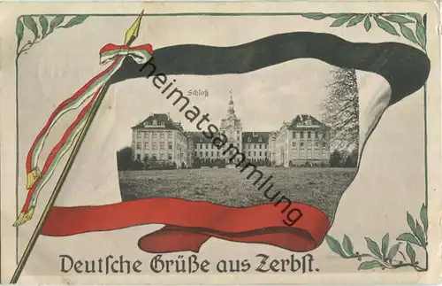 Zerbst - Deutsche Grüße - Feldpost