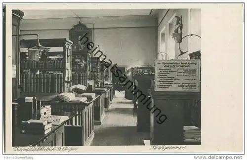 Göttingen - Universitätsbibliothek - Katalogzimmer