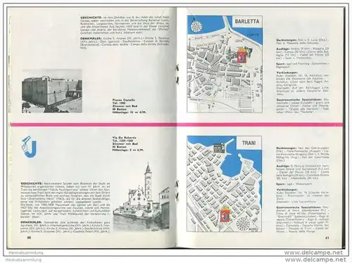 Italien 1961 - Verzeichnis aller Jolly Hotels in Italien - 80 Seiten mit vielen Abbildungen