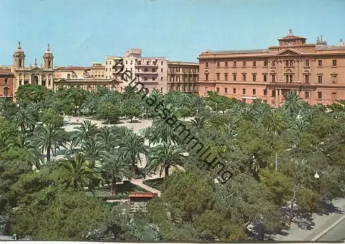 Taranto - Piazza Garibaldi - AK Grossformat gel. 1962