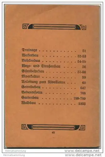 Miniatur-Bibliothek Nr. 60 - Anleitung zum Nivellieren - 8cm x 12cm - 48 Seiten