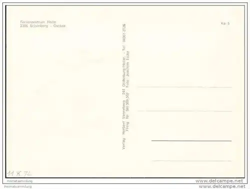 Schönberg/Holstein - Ferienzentrum Holm - AK-Grossformat